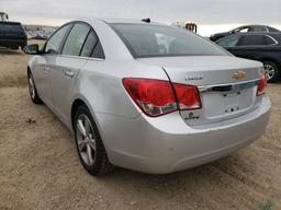 CHEVROLET CRUZE LTZ 2012 silver  gas 1G1PH5SC3C7322826 photo #4