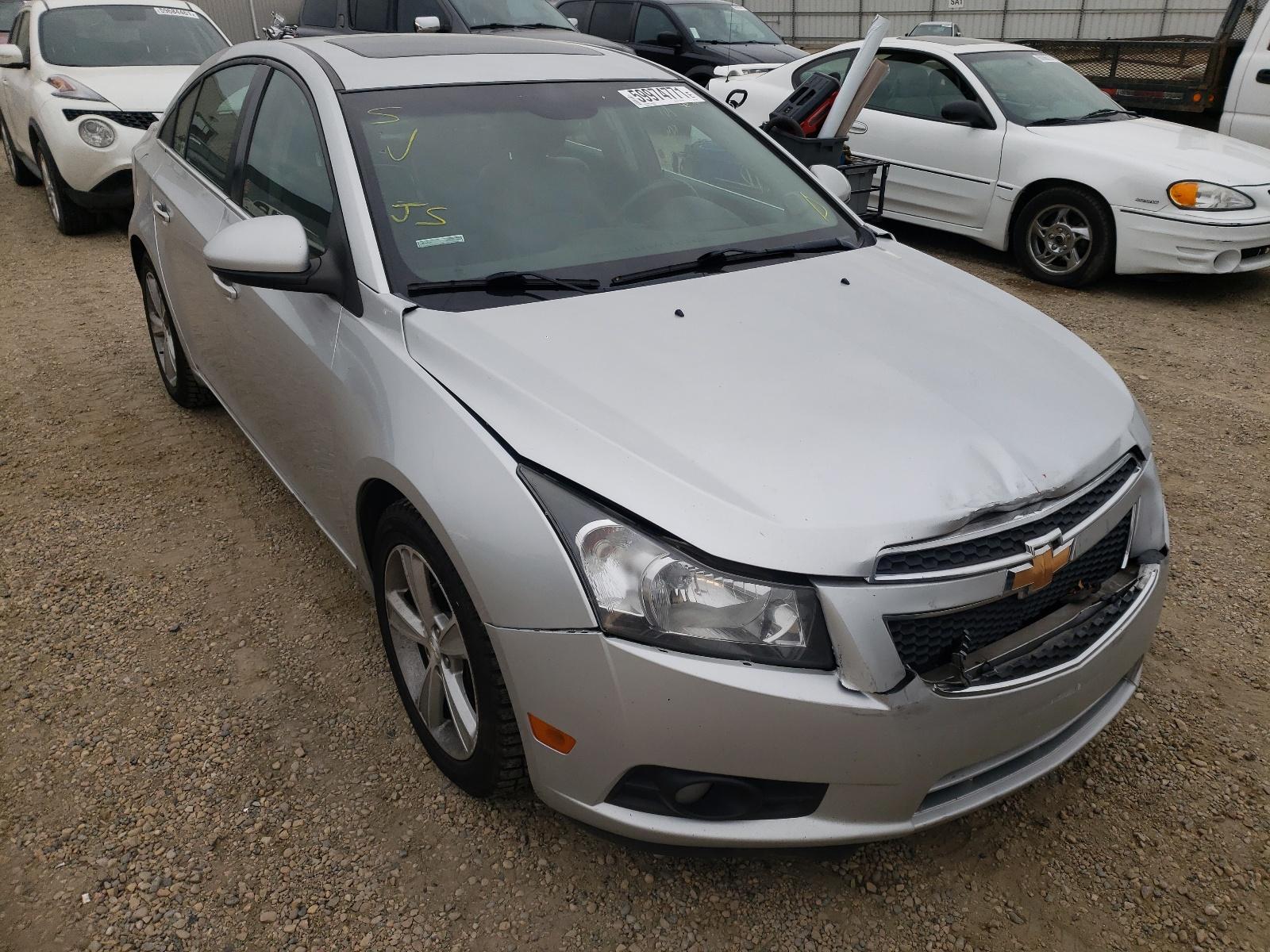 CHEVROLET CRUZE LTZ 2012 silver  gas 1G1PH5SC3C7322826 photo #1