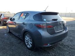 LEXUS CT 200 2013 gray  hybrid engine JTHKD5BHXD2152471 photo #4