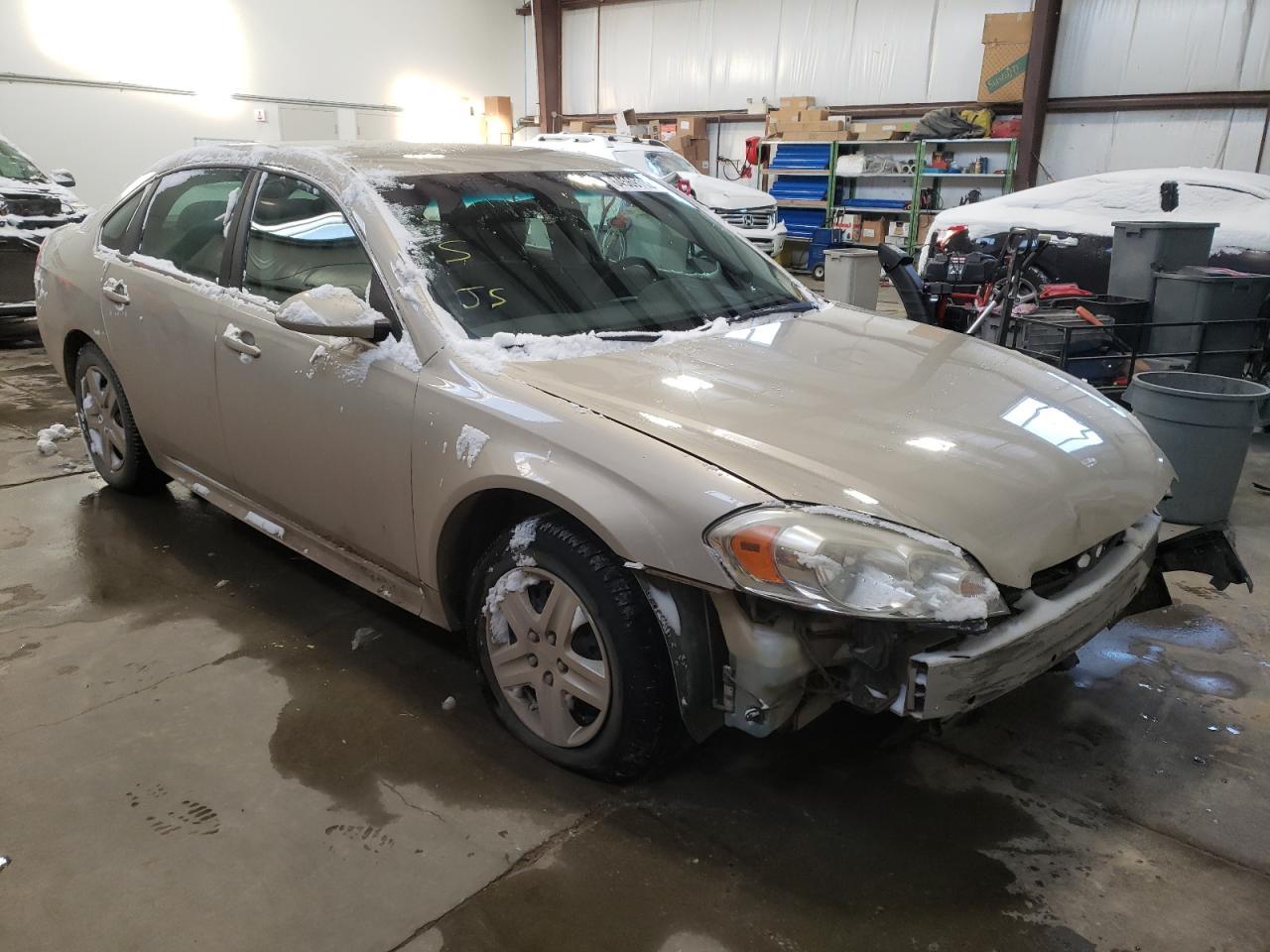 CHEVROLET IMPALA LS 2011 beige  flexible fuel 2G1WA5EK5B1100173 photo #1