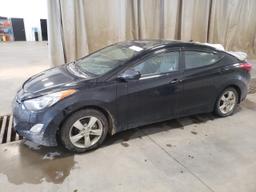 HYUNDAI ELANTRA GL 2012 black  gas 5NPDH4AE4CH072273 photo #2