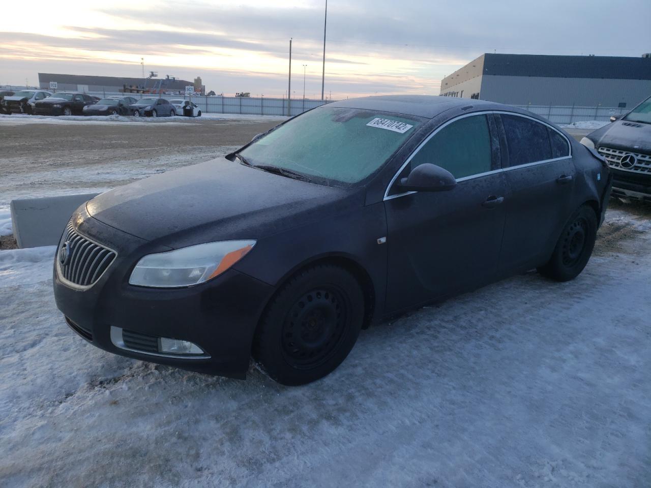 BUICK REGAL CXL 2011 brown  gas W04GS5EC3B1030769 photo #1