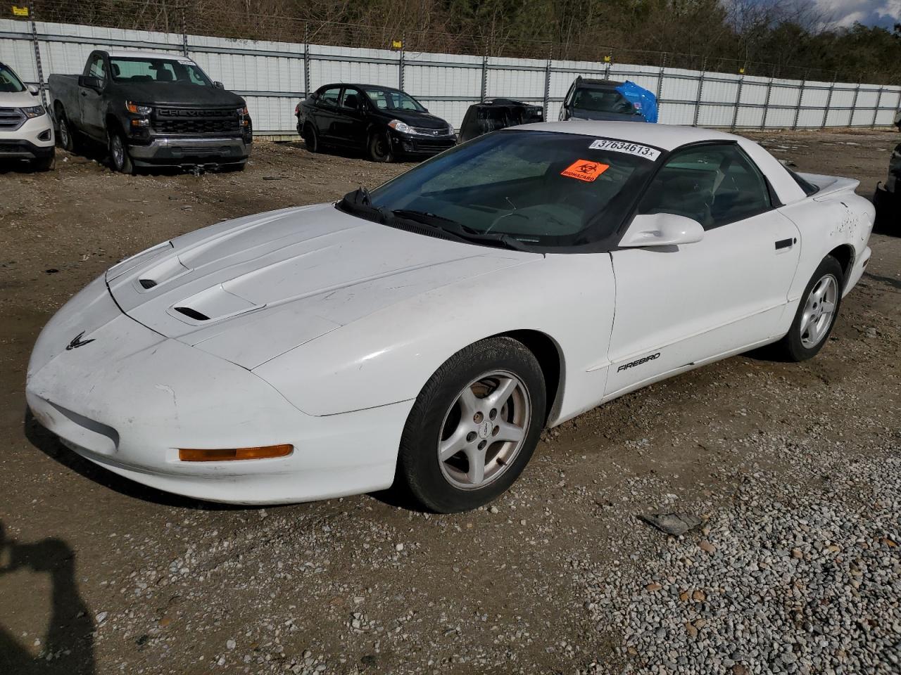 PONTIAC FIREBIRD 1996 white  gas 2G2FS22K0T2225301 photo #1