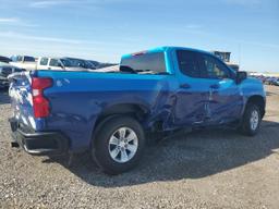 CHEVROLET SILVERADO 2020 blue  gas 1GCRWAEF9LZ260289 photo #4