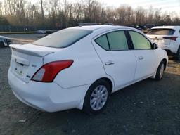 NISSAN VERSA S 2014 white  gas 3N1CN7AP0EK446526 photo #4