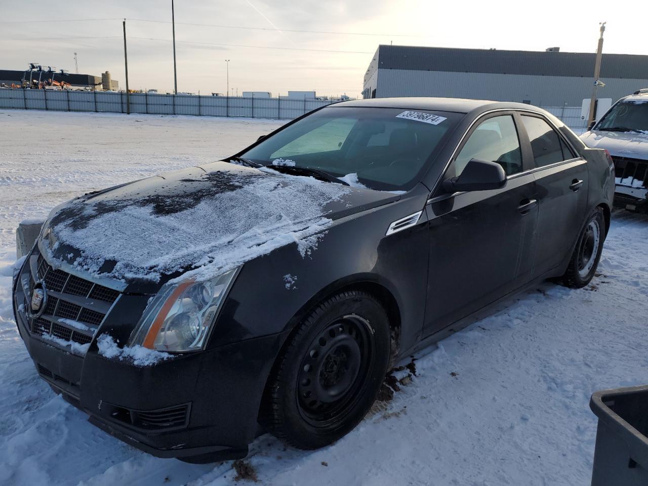 CADILLAC CTS 2008 black  gas 1G6DG577080210125 photo #1