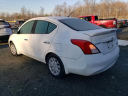 NISSAN VERSA S 2014 white  gas 3N1CN7AP0EK446526 photo #3