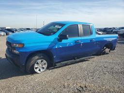 CHEVROLET SILVERADO 2020 blue  gas 1GCRWAEF9LZ260289 photo #2