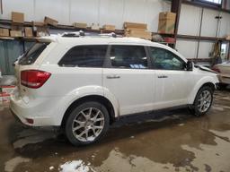 DODGE JOURNEY R/ 2014 white  flexible fuel 3C4PDDFG1ET228095 photo #4