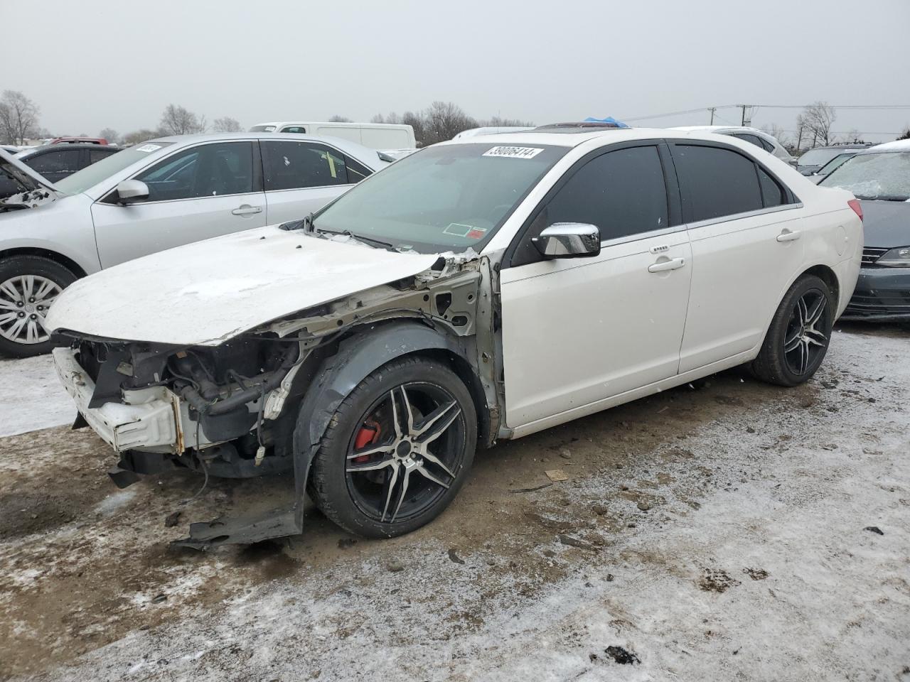 LINCOLN MKZ 2012 white  gas 3LNHL2JC8CR806201 photo #1