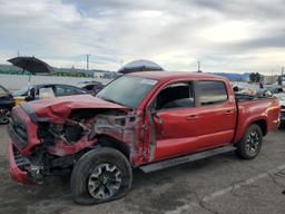 TOYOTA TACOMA DOU 2016 red crew pic gas 3TMAZ5CN7GM014385 photo #2