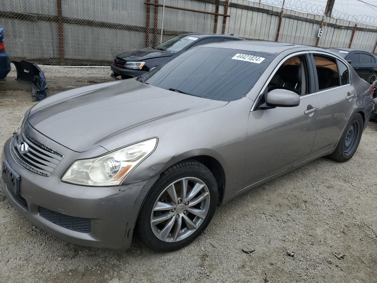 INFINITI G35 2007 gray  gas JNKBV61E97M718199 photo #1