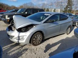 HYUNDAI ELANTRA SE 2016 silver sedan 4d gas KMHDH4AE2GU575999 photo #2