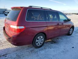 HONDA ODYSSEY EX 2005 red  gas 5FNRL38495B510752 photo #4