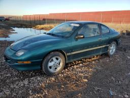 PONTIAC SUNFIRE SE 1997 green coupe gas 1G2JB12T9V7579374 photo #2