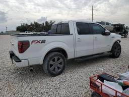 FORD F150 SUPER 2013 white crew pic gas 1FTFW1CT4DKG46351 photo #4