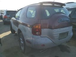 ISUZU VEHICROSS 2001 burgundy  gas JACCN57X517D01016 photo #3