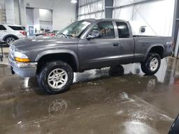 DODGE DAKOTA SLT 2004 gray  gas 1D7HG42N54S749374 photo #2