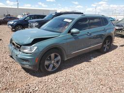 VOLKSWAGEN TIGUAN SE 2020 blue  gas 3VV3B7AX7LM097129 photo #2