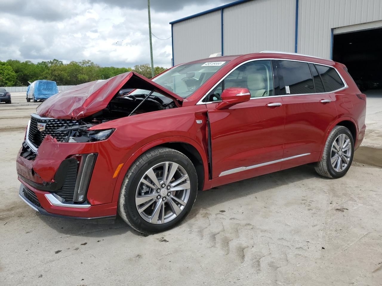 CADILLAC XT6 PREMIU 2023 red  gas 1GYKPCRS2PZ122143 photo #1