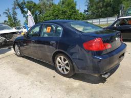 INFINITI G35 2006 blue  gas JNKCV51E46M506436 photo #3