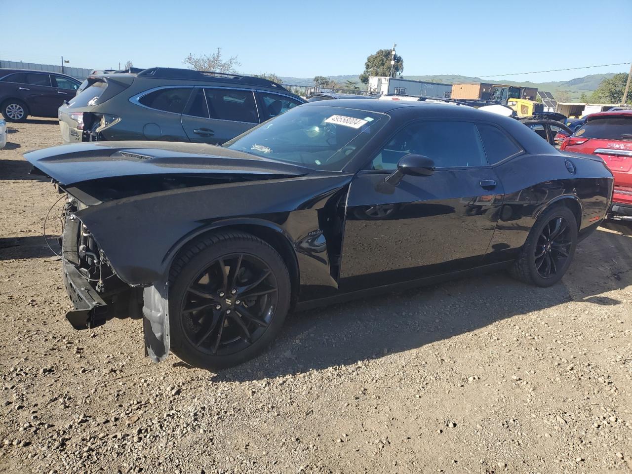 DODGE CHALLENGER 2017 black  gas 2C3CDZBT0HH545527 photo #1