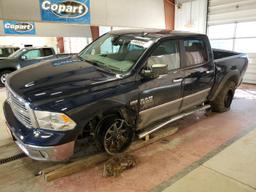 RAM 1500 SLT 2017 blue crew pic gas 3C6RR7LT8HG564909 photo #2