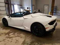 LAMBORGHINI HURACAN 2017 white  gas ZHWUR2ZF9HLA08239 photo #3