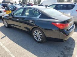 INFINITI Q50 BASE 2015 black  gas JN1BV7APXFM351145 photo #3