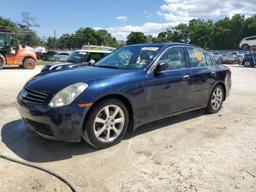 INFINITI G35 2006 blue  gas JNKCV51E46M506436 photo #2