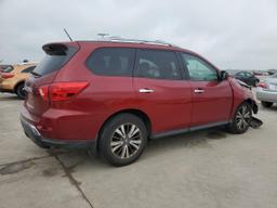 NISSAN PATHFINDER 2018 red  gas 5N1DR2MN3JC666368 photo #4