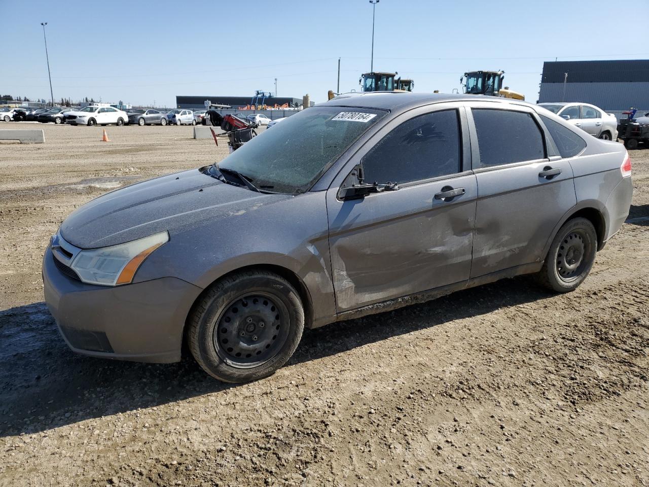 FORD FOCUS S 2010 gray  gas 1FAHP3EN5AW194565 photo #1