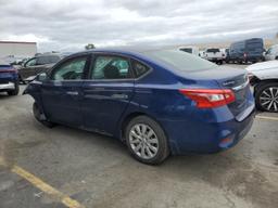 NISSAN SENTRA S 2019 blue  gas 3N1AB7AP8KY415856 photo #3