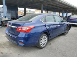 NISSAN SENTRA S 2019 blue  gas 3N1AB7AP8KY415856 photo #4