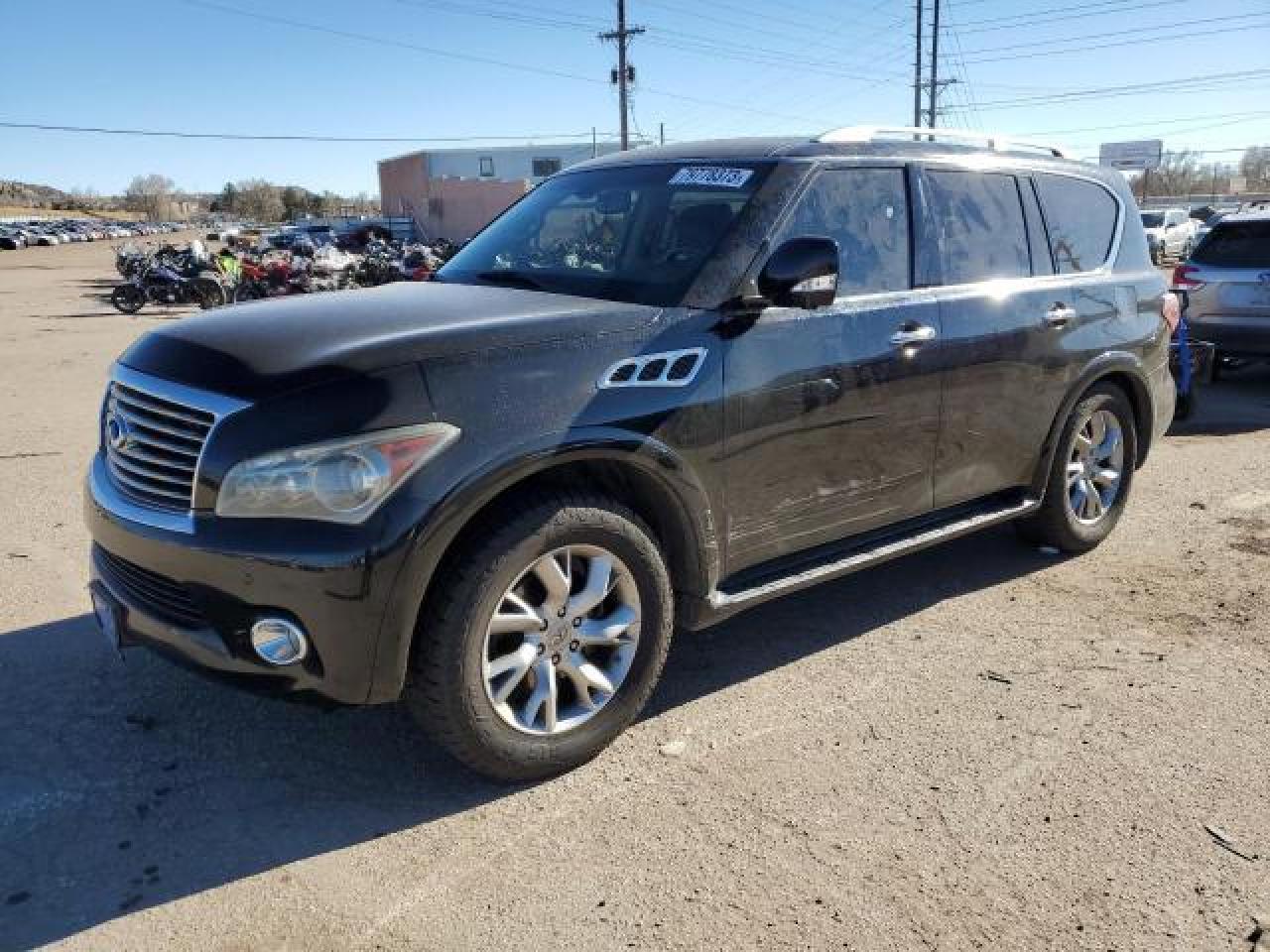 INFINITI QX56 2013 black 4dr spor gas JN8AZ2NCXD9330355 photo #1