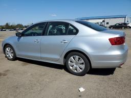 VOLKSWAGEN JETTA BASE 2012 silver sedan 4d gas 3VW1K7AJ8CM343538 photo #3