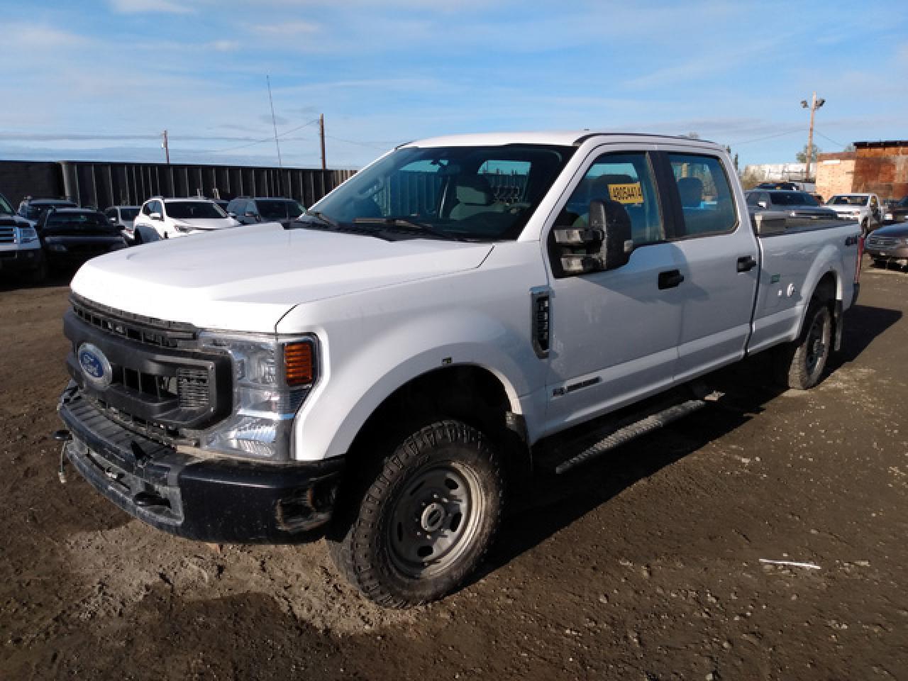 FORD F350 SUPER 2020 white  diesel 1FT8W3BT9LED79579 photo #1