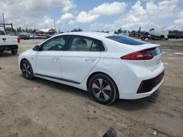 HYUNDAI IONIQ LIMI 2019 white  hybrid engine KMHC75LD2KU167679 photo #3