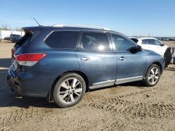 NISSAN PATHFINDER 2014 blue  gas 5N1AR2MM4EC705856 photo #4