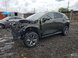 LEXUS NX 350 2022 green  gas 2T2GGCEZ2NC013943 photo #2