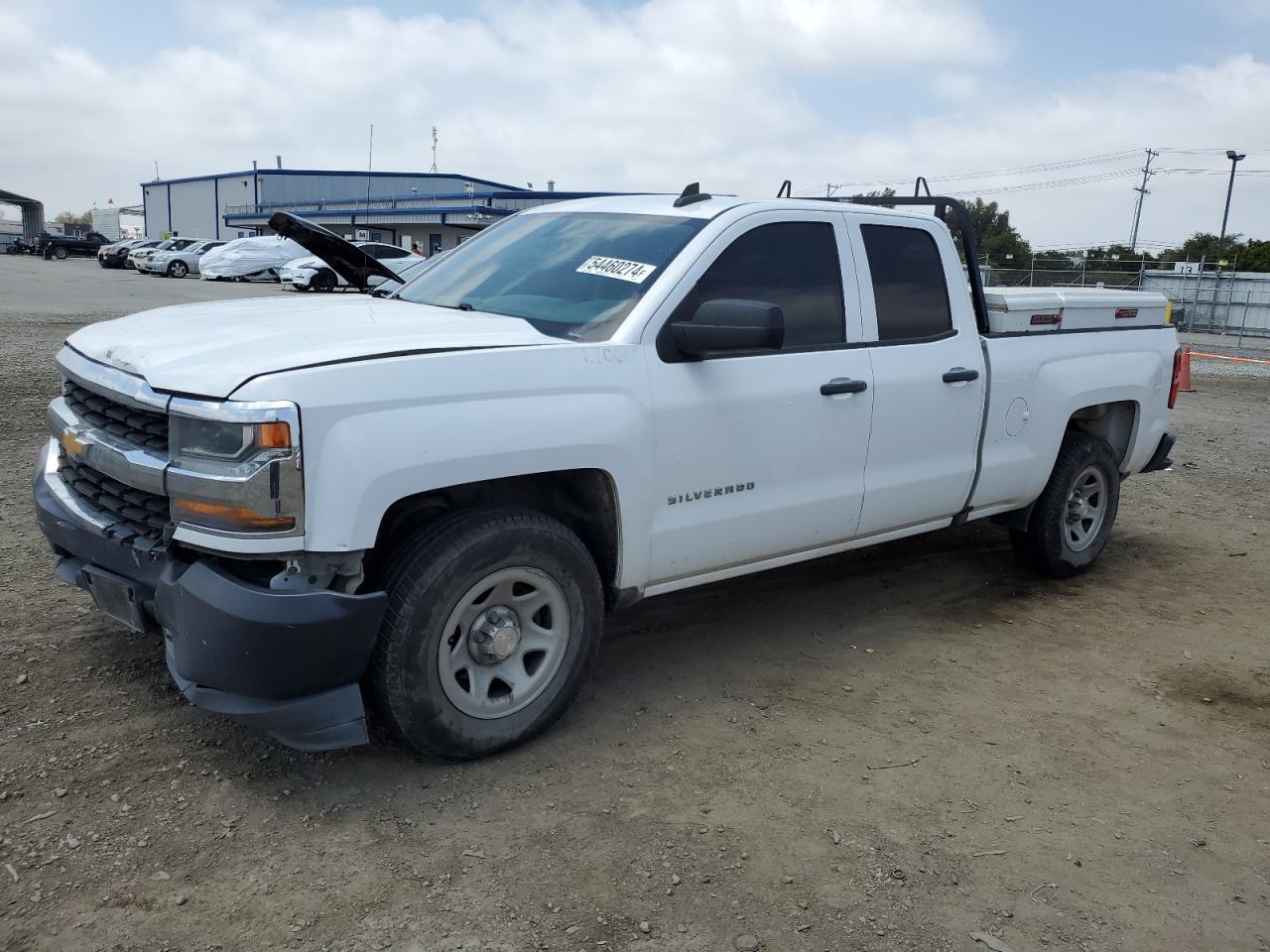 CHEVROLET silverado 2017 white  gas 1GCRCNEC2HZ205499 photo #1