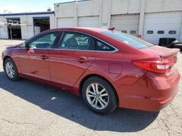 HYUNDAI SONATA SE 2016 red  gas 5NPE24AF0GH393036 photo #3