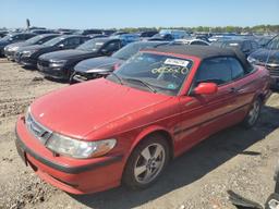 SAAB 9-3 SE 2003 red  gas YS3DF78K537005620 photo #2