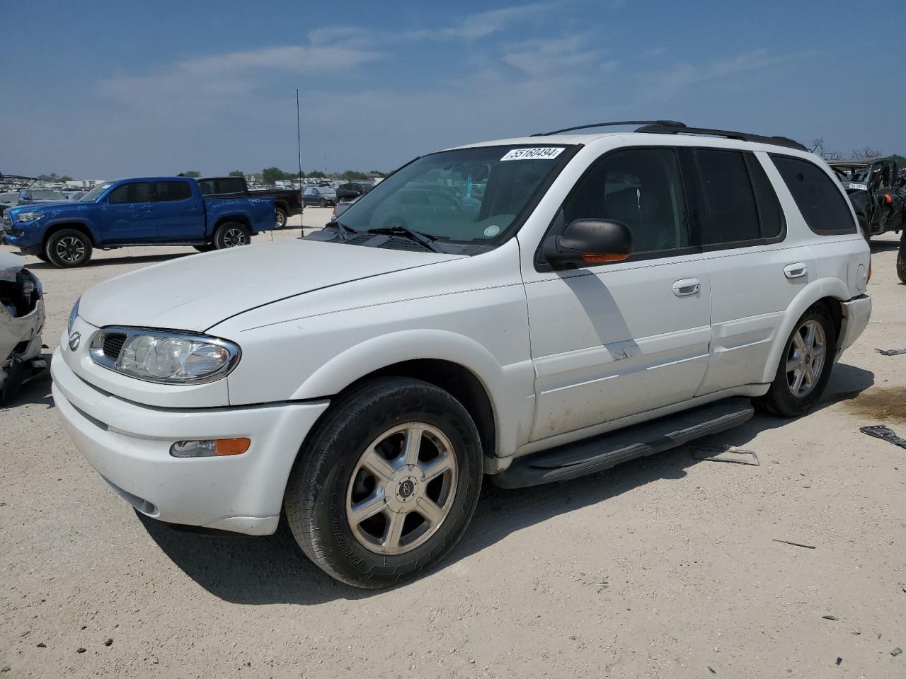 OLDSMOBILE BRAVADA 2003 white 4dr spor gas 1GHDT13S132130108 photo #1