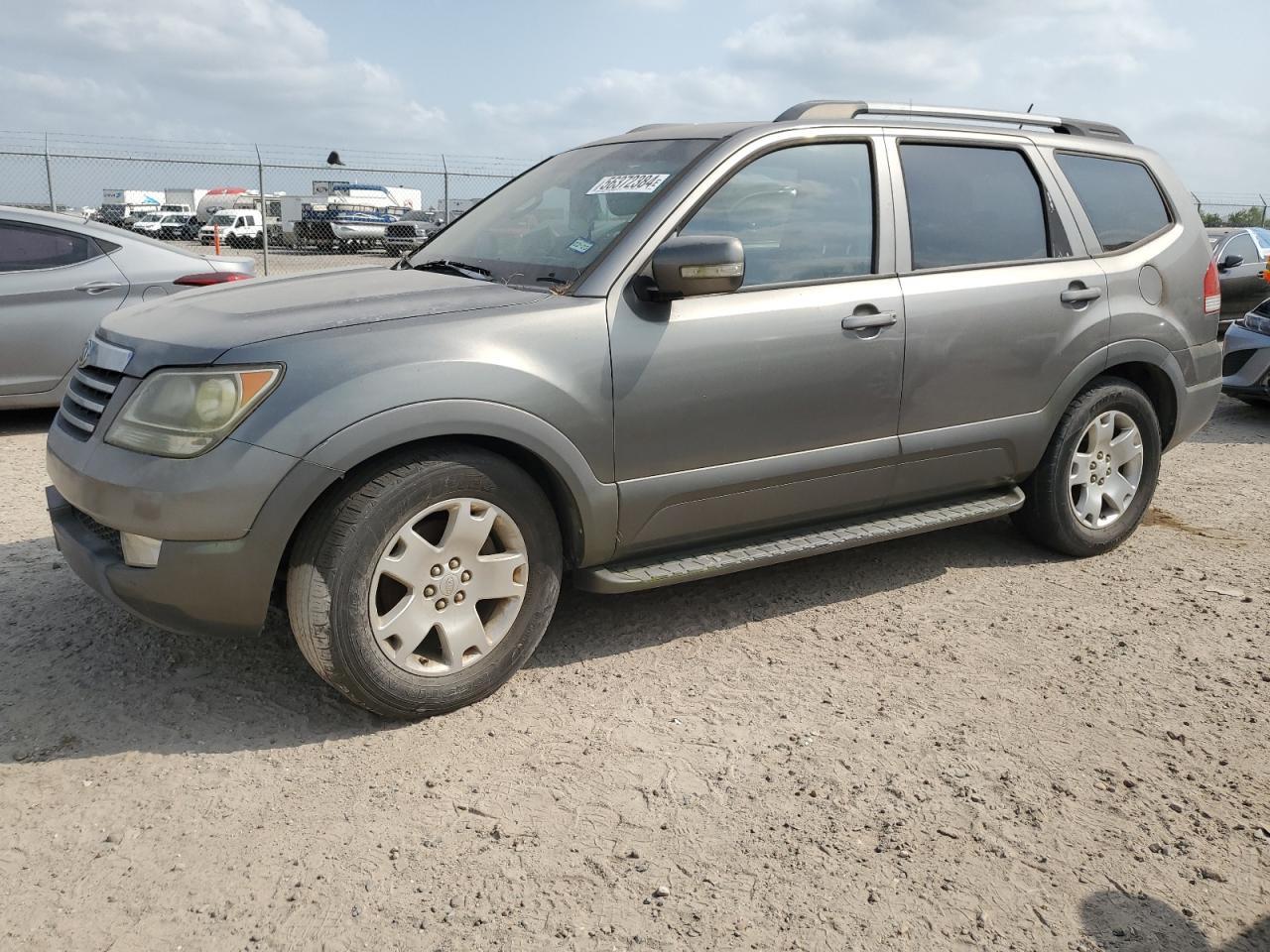 KIA BORREGO LX 2009 gray  gas KNDJJ742495018605 photo #1