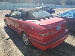 SAAB 9-3 SE 2003 red  gas YS3DF78K537005620 photo #3