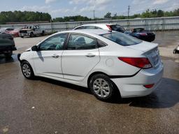 HYUNDAI ACCENT SE 2017 white  gas KMHCT4AE9HU362138 photo #3