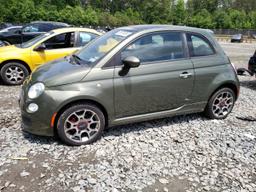 FIAT 500 2012 green  gas 3C3CFFBR9CT310539 photo #2