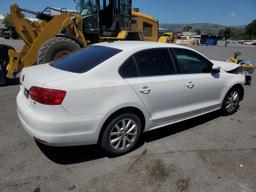 VOLKSWAGEN JETTA SE 2014 white sedan 4d gas 3VWD17AJ3EM370228 photo #4