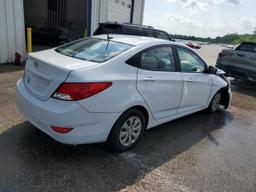 HYUNDAI ACCENT SE 2017 white  gas KMHCT4AE9HU362138 photo #4